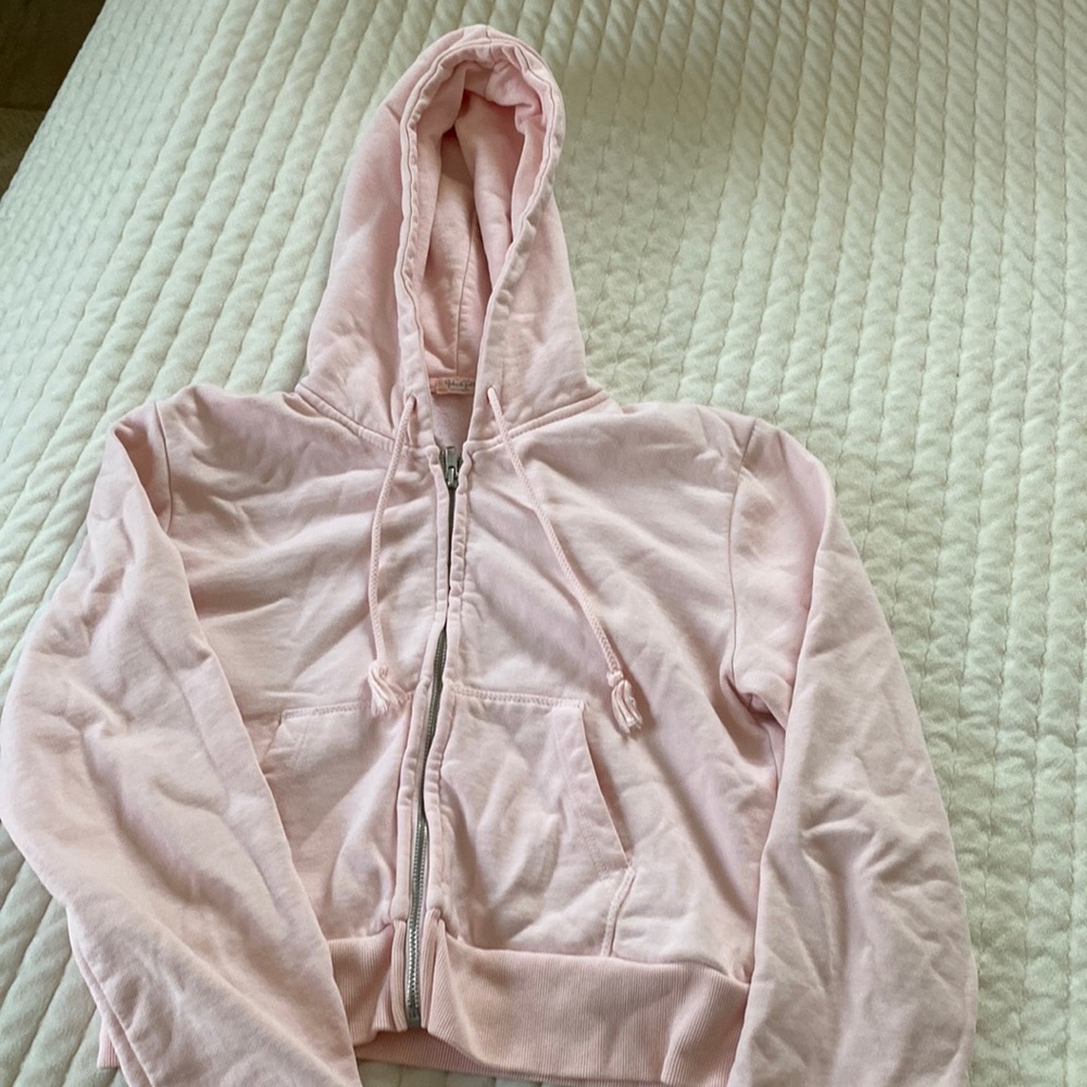 Pacsun cropped zip up